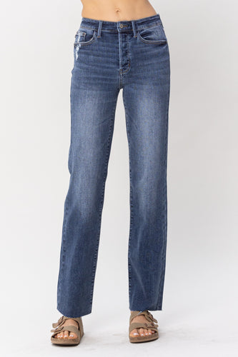 Judy Blue Iris Straight Denim Jeans