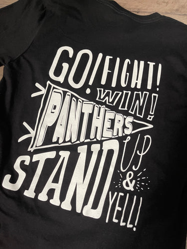 Western Panthers GO! FIGHT! WIN! Tee