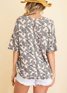 Paisley Day Top